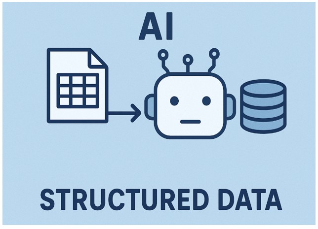 AI understands the structured data.